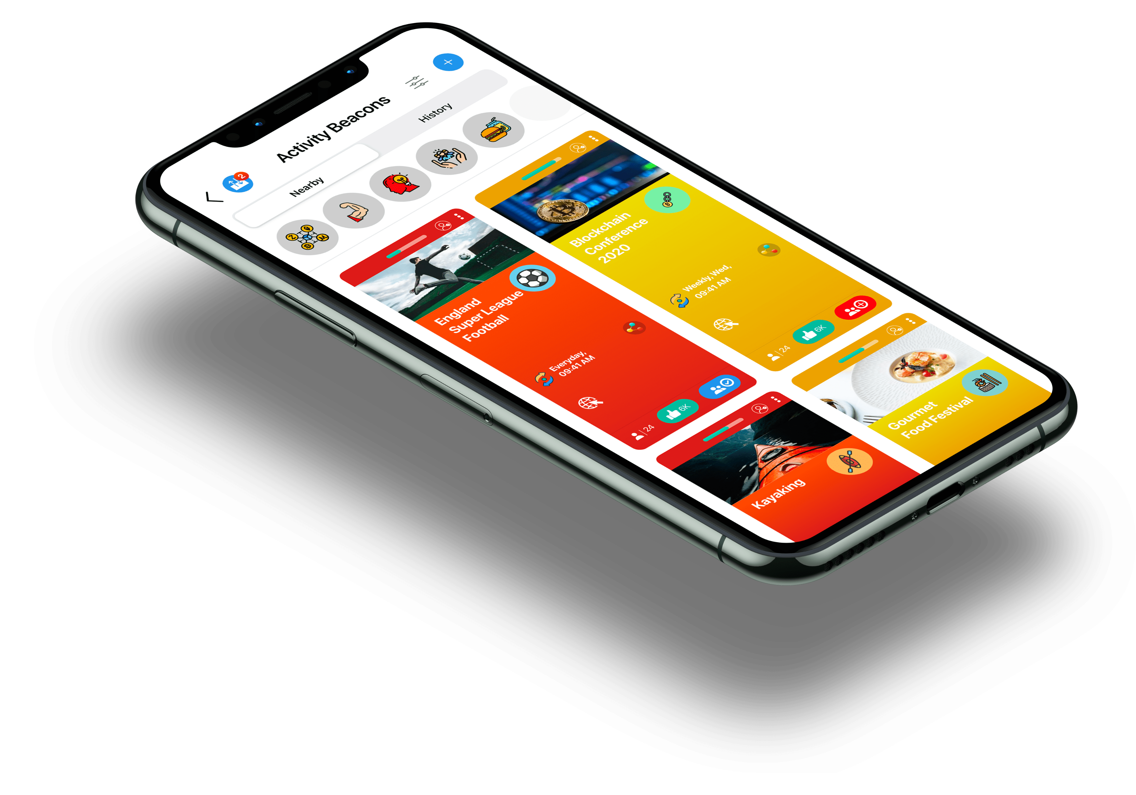 Discover Activities Created by Nearby Users on Wizapp